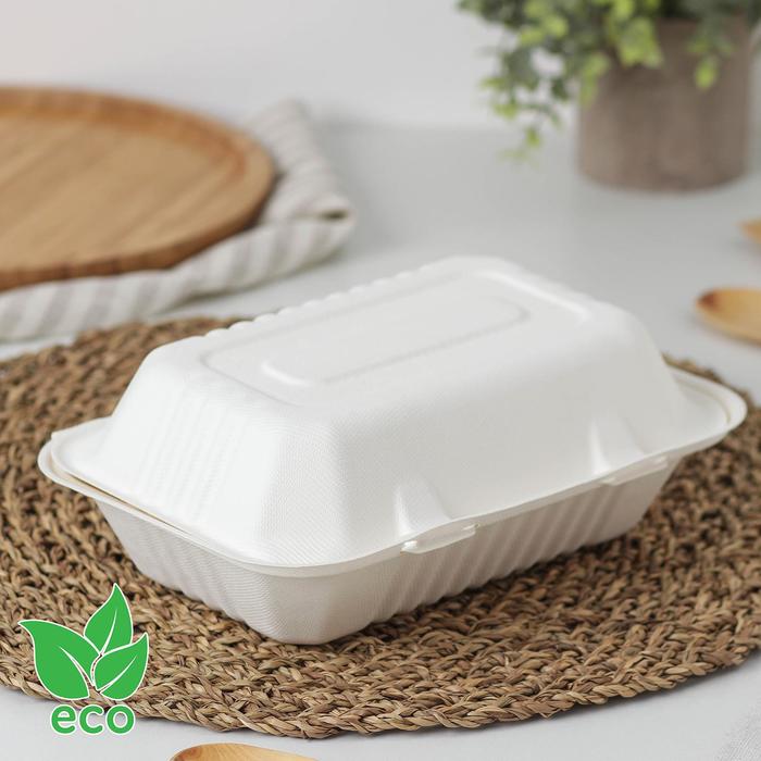 Ланч-бокс, 1 л, сахарный тростник
Ланч-бокс, 1 л, сахарный тростник