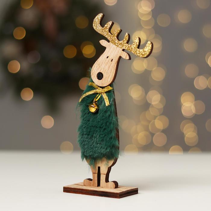Новогодний декор «Олень мини» 8,5×4×18,5 см, зелёный
Новогодний декор «Олень мини» 8,5×4×18,5 см, зелёный