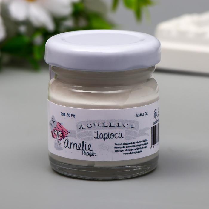 Акриловая краска AMELIE тапиока, 30 мл
Акриловая краска AMELIE тапиока, 30 мл