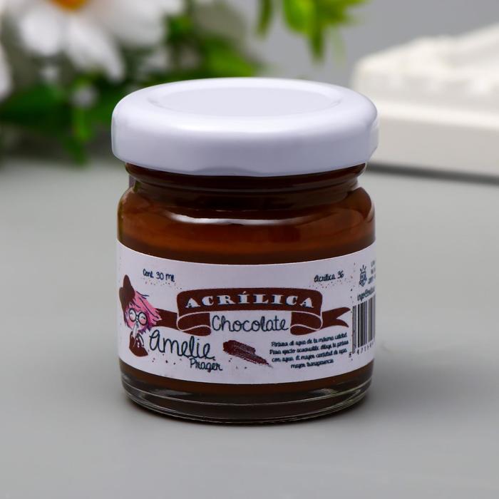 Акриловая краска AMELIE шоколад, 30 мл
Акриловая краска AMELIE шоколад, 30 мл