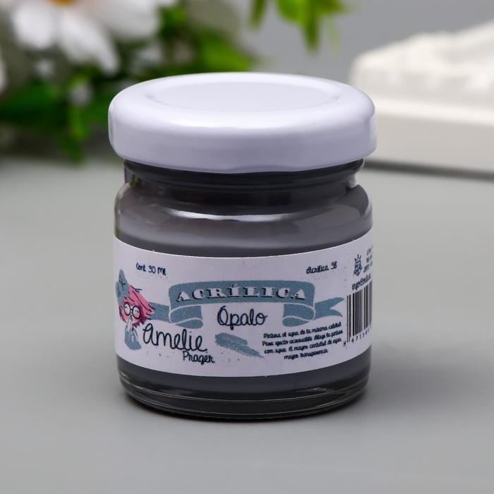 Акриловая краска AMELIE опал, 30 мл
Акриловая краска AMELIE опал, 30 мл