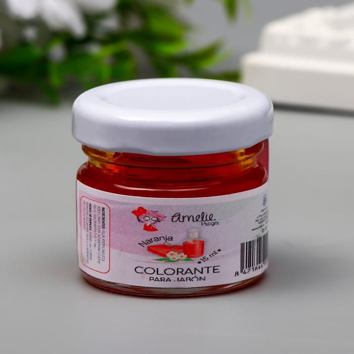 Краситель AMELIE апельсиновый, 15 мл
Краситель AMELIE апельсиновый, 15 мл