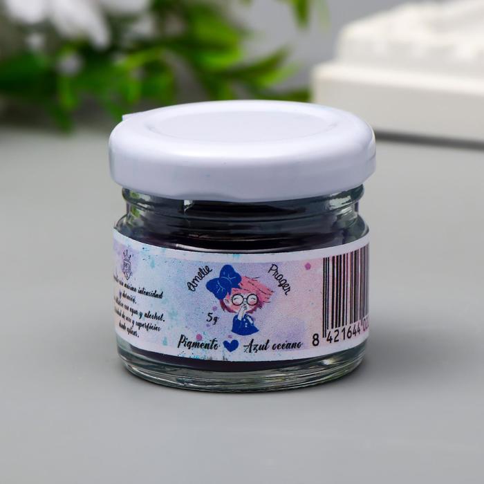 Пигмент AMELIE, синий океан, 5 г
Пигмент AMELIE, синий океан, 5 г