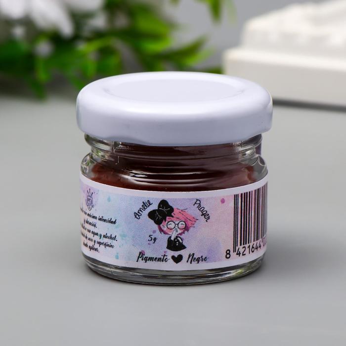 Пигмент AMELIE, чёрный, 5 г
Пигмент AMELIE, чёрный, 5 г