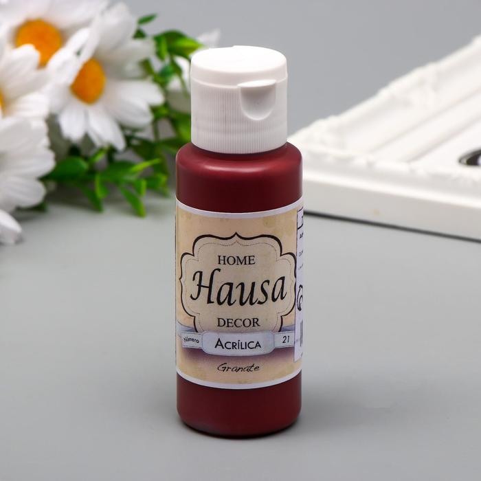 Акриловая краска HAUSA гранатовый, 60 мл
Акриловая краска HAUSA гранатовый, 60 мл