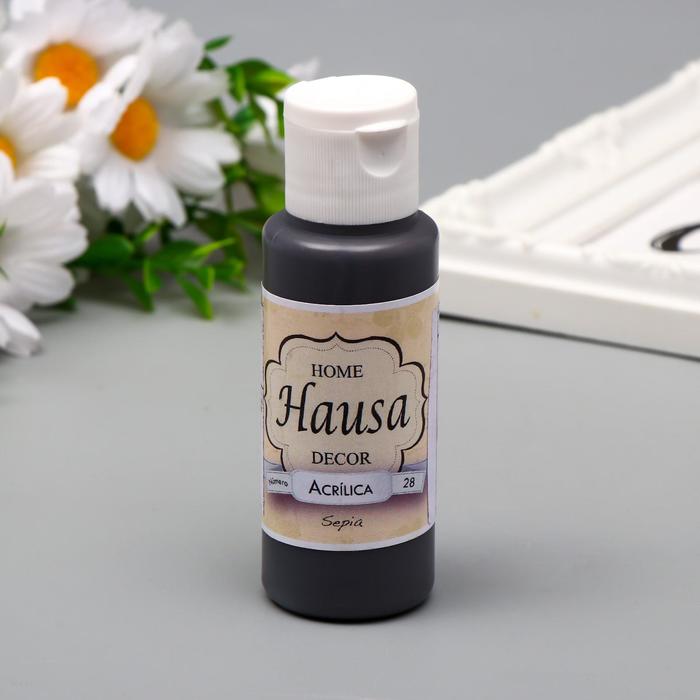 Акриловая краска HAUSA сепия, 60 мл
Акриловая краска HAUSA сепия, 60 мл