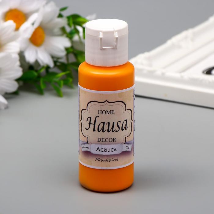 Акриловая краска HAUSA мандарин, 60 мл
Акриловая краска HAUSA мандарин, 60 мл