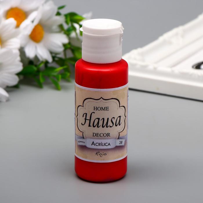 Акриловая краска HAUSA красный, 60 мл 
Акриловая краска HAUSA красный, 60 мл