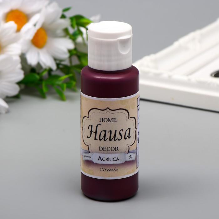 Акриловая краска HAUSA слива, 60 мл
Акриловая краска HAUSA слива, 60 мл