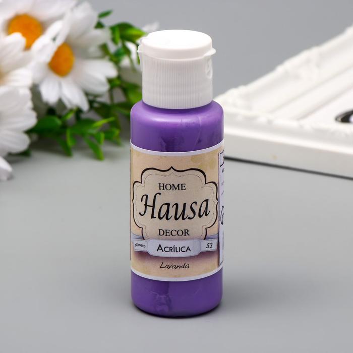 Акриловая краска HAUSA лавандовый, 60 мл 
Акриловая краска HAUSA лавандовый, 60 мл