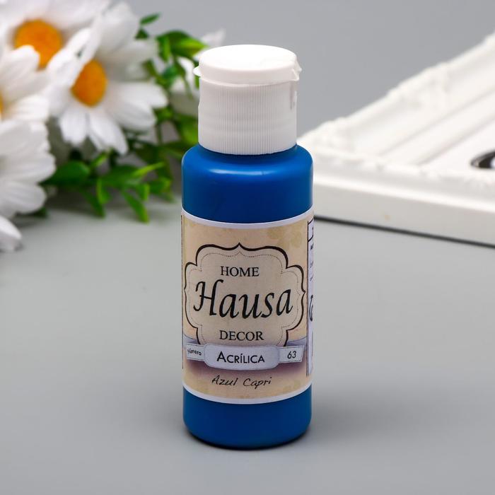 Акриловая краска HAUSA синий капри, 60 мл
Акриловая краска HAUSA синий капри, 60 мл