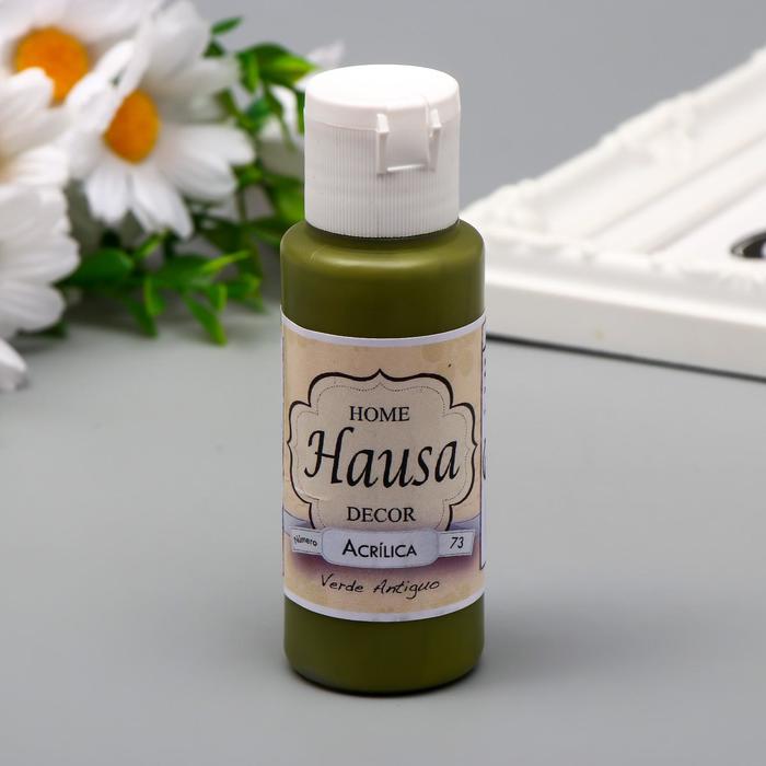 Акриловая краска HAUSA состаренный зелёный, 60 мл
Акриловая краска HAUSA состаренный зелёный, 60 мл
