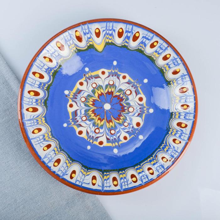 Тарелка большая, славянская роспись 20х4см
Тарелка большая, славянская роспись 20х4см