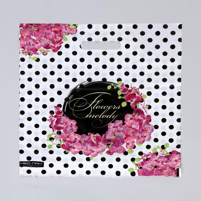 Пакет "Цветочная мелодия", полиэтиленовый с вырубной ручкой, 38х40 см, 40 мкм
Пакет "Цветочная мелодия", полиэтиленовый с вырубной ручкой, 38х40 см, 40 мкм