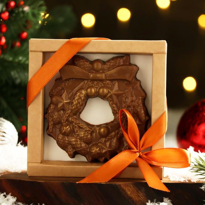 Шоколад фигурный «Венок», 70 г +- 5 г
Шоколад фигурный «Венок», 70 г +- 5 г