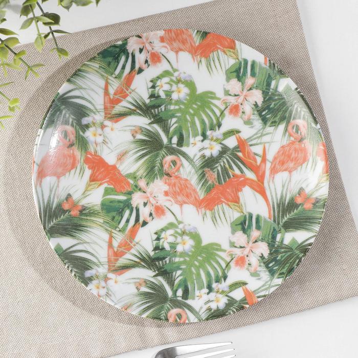 Тарелка мелкая «Фламинго», d=20 см
Тарелка мелкая «Фламинго», d=20 см