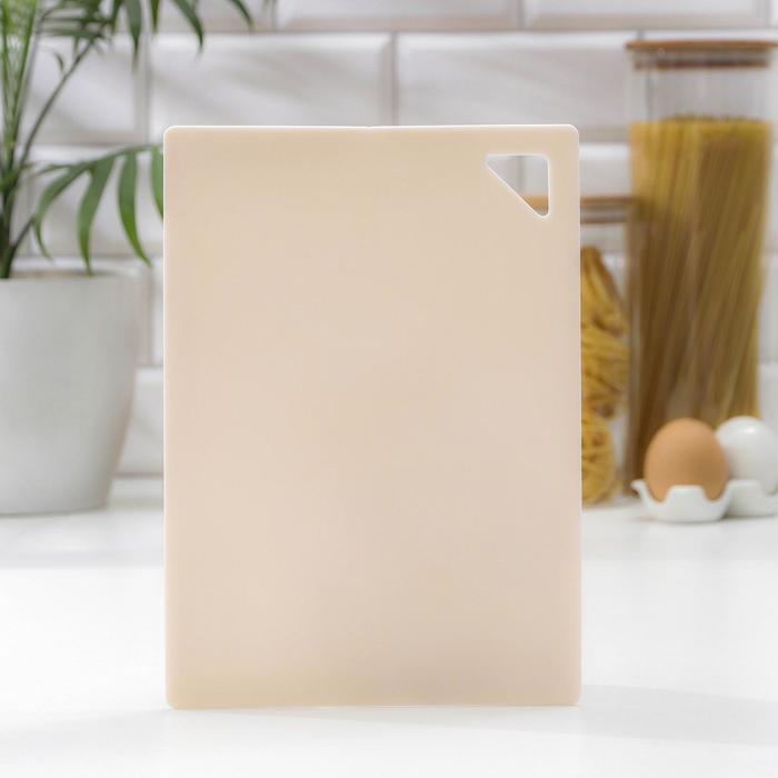 Доска разделочная гибкая, 24,8×17,5 см, цвет бежевый
Доска разделочная гибкая, 24,8×17,5 см, цвет бежевый