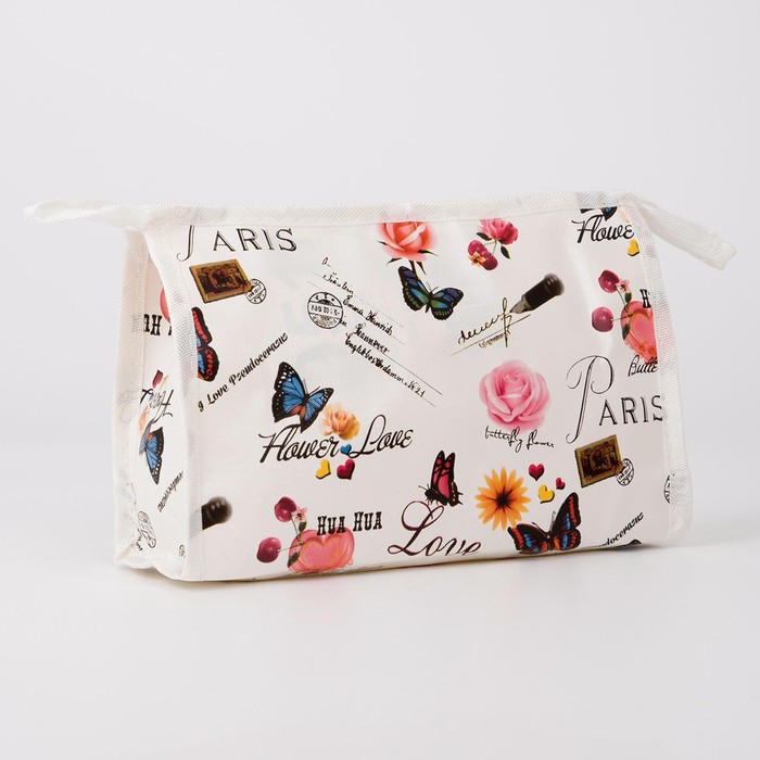 Косметичка на молнии, цвет белый
Косметичка на молнии, цвет белый