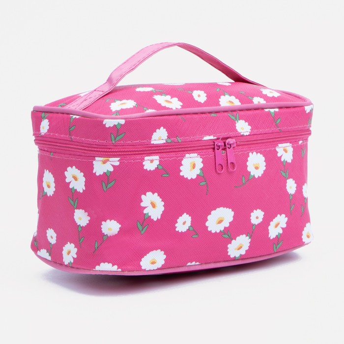 Косметичка на молнии, с зеркалом, цвет малиновый
Косметичка на молнии, с зеркалом, цвет малиновый