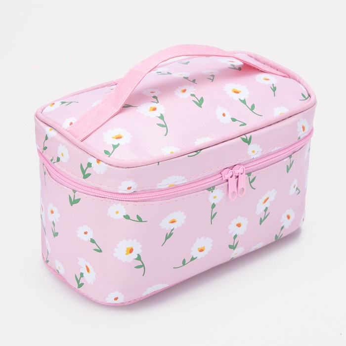 Косметичка на молнии, с зеркалом, цвет розовый
Косметичка на молнии, с зеркалом, цвет розовый