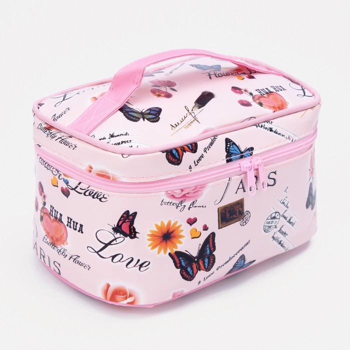 Косметичка на молнии, зеркало, цвет розовый
Косметичка на молнии, зеркало, цвет розовый