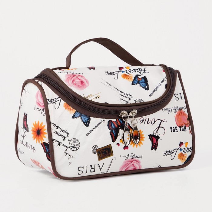 Косметичка на молнии, зеркало, цвет белый
Косметичка на молнии, зеркало, цвет белый