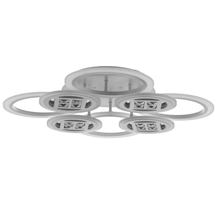 Люстра с ПДУ 1151/8 LED 110Вт 3000-6000К диммер белый 72х72х10 см
Люстра с ПДУ 1151/8 LED 110Вт 3000-6000К диммер белый 72х72х10 см