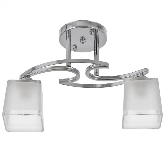 Люстра 21291, 2x60Вт, хром
Люстра 21291, 2x60Вт, хром