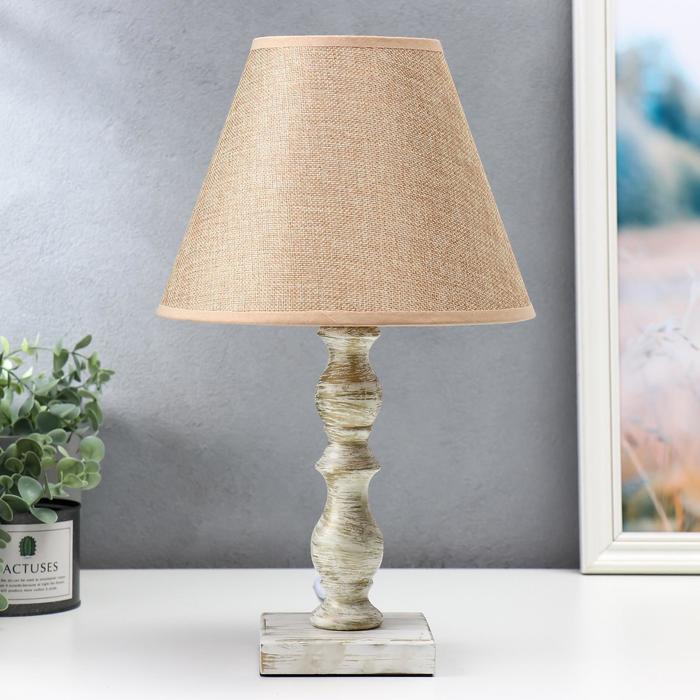 Настольная лампа "Ардель", 1х40Вт Е27, цвет бежевый
Настольная лампа "Ардель", 1х40Вт Е27, цвет бежевый