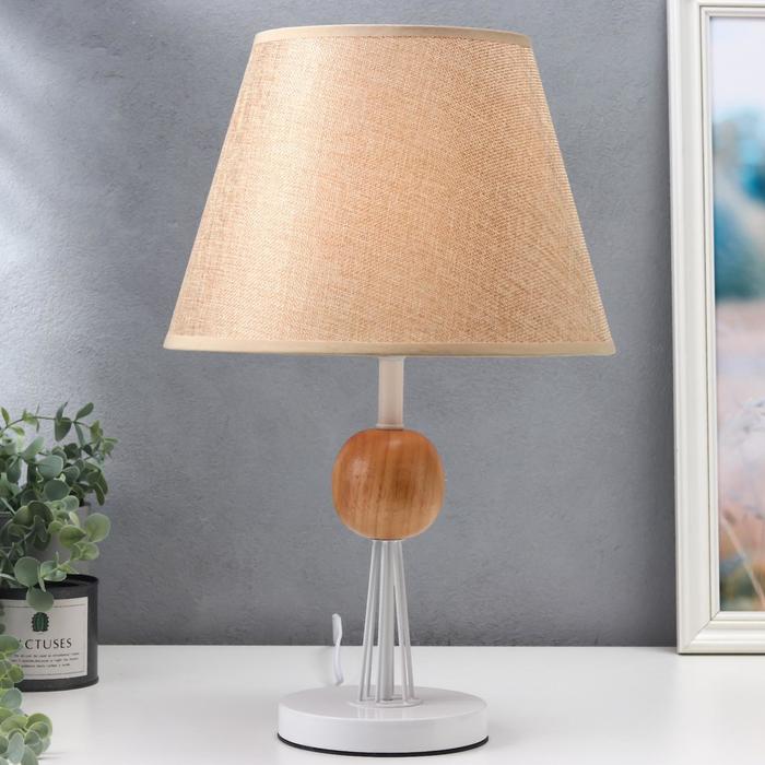 Настольная лампа Eniya, 1х40Вт Е27, цвет бежевый
Настольная лампа Eniya, 1х40Вт Е27, цвет бежевый