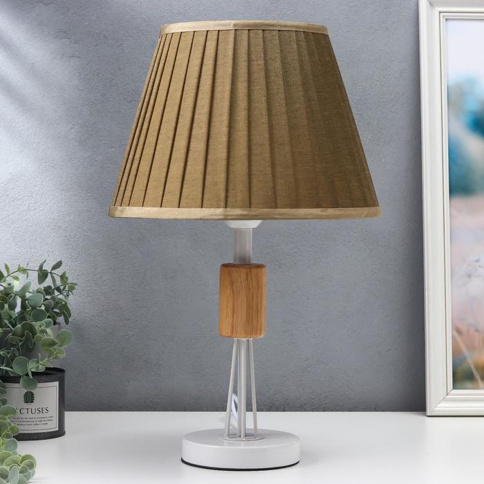 Настольная лампа Hodum, 1х40Вт Е27, цвет песочный 
Настольная лампа Hodum, 1х40Вт Е27, цвет песочный