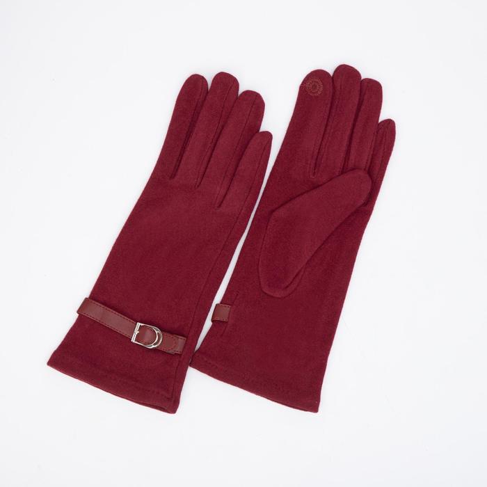 Перчатки женские, безразмерные, цвет бордовый
Перчатки женские, безразмерные, цвет бордовый