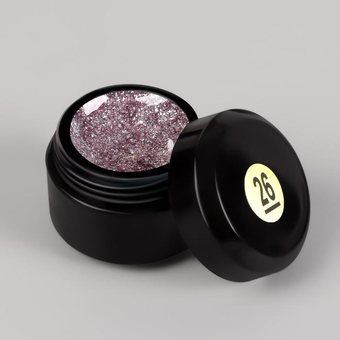 Гель-лак для ногтей, жидкий глиттер, 3-х фазный, LED/UV, 5 мл, цвет сиреневый
Гель-лак для ногтей, жидкий глиттер, 3-х фазный, LED/UV, 5 мл, цвет сиреневый