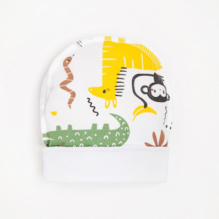 Шапочка детская, цвет белый/зоопарк, рост 68 см
Шапочка детская, цвет белый/зоопарк, рост 68 см