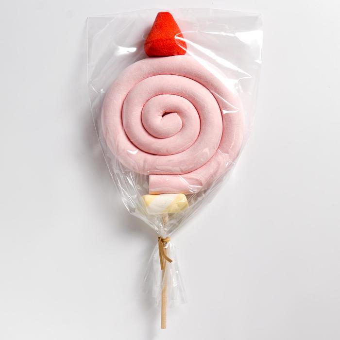 Суфле на палочке круглое Лолипоп розовый, 80 г 
Суфле на палочке круглое Лолипоп розовый, 80 г