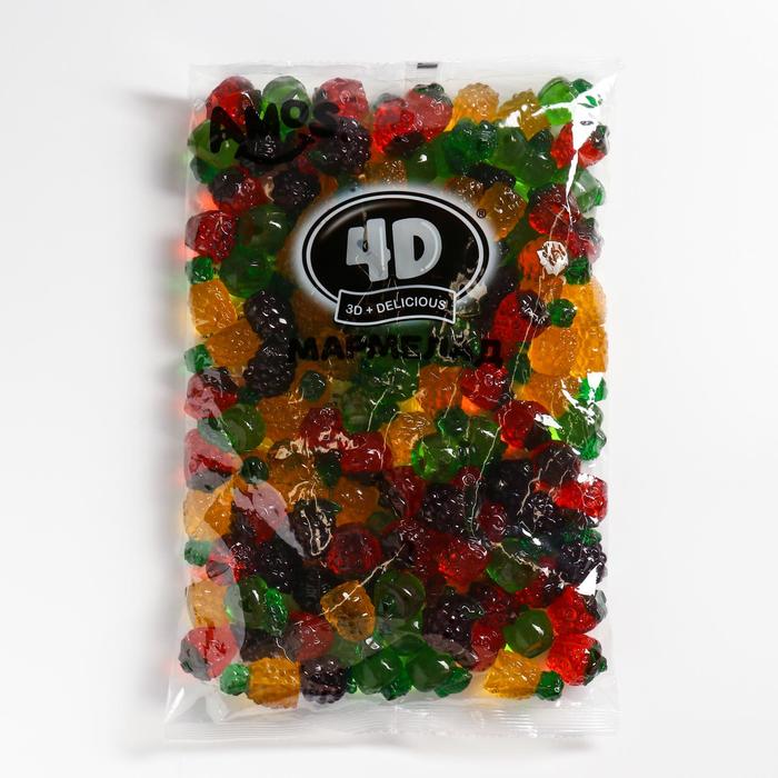 Мармелад 4D фрукты, 1кг
Мармелад 4D фрукты, 1кг