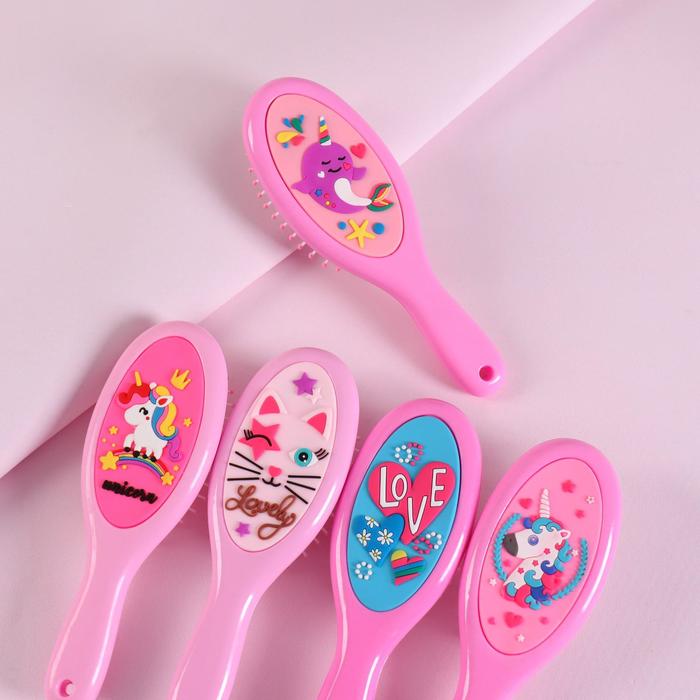 Расчёска массажная, 6 × 18 см, рисунок МИКС
Расчёска массажная, 6 × 18 см, рисунок МИКС