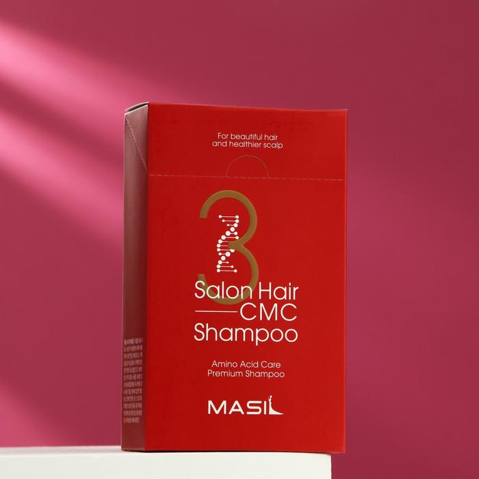 Восстанавливающий шампунь Masil 3 Salon Hair CMC Shampoo с аминокислотами, пробник, 20 шт. по 8 мл
Восстанавливающий шампунь Masil 3 Salon Hair CMC Shampoo с аминокислотами, пробник, 20 шт. по 8 мл