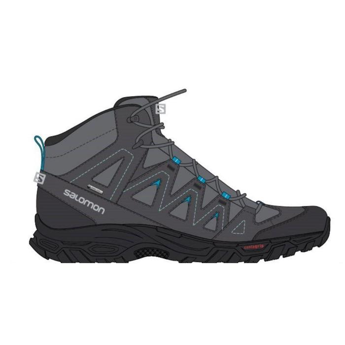 фото Ботинки женские salomon lyngen mid gtx w, размер 38,5 (l41380800)