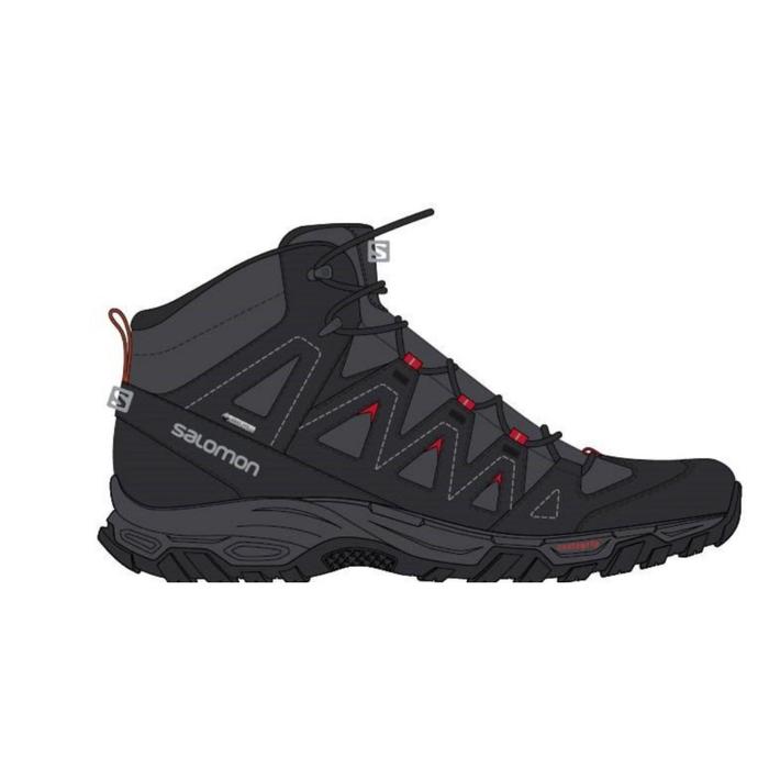 фото Ботинки мужские salomon lyngen mid gtx, размер 40,5 (l41380700)