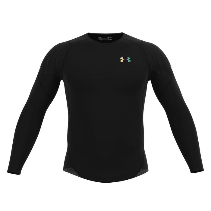 фото Лонгслив мужской under armour hg rush 2.0 comp ls, размер 48-50 (1358233-001)
