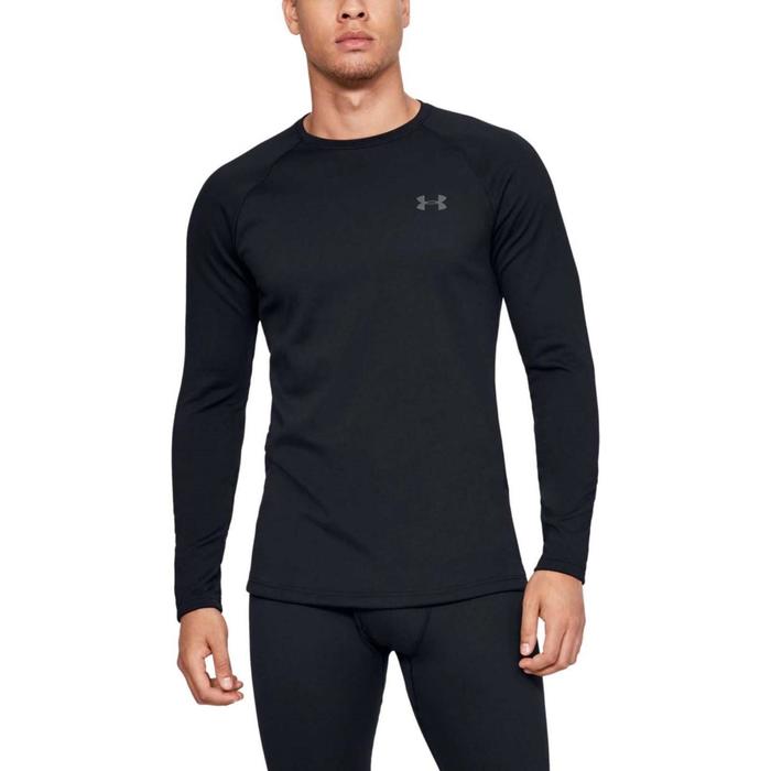 фото Мужской лонгслив under armour coldgear® base 3.0 crew ls, размер 46-48 (1343243-001)