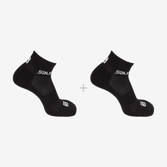 фото Носки 2 пары унисекс salomon socks evasion 2-pack, размер 42-44 (lc1335000)