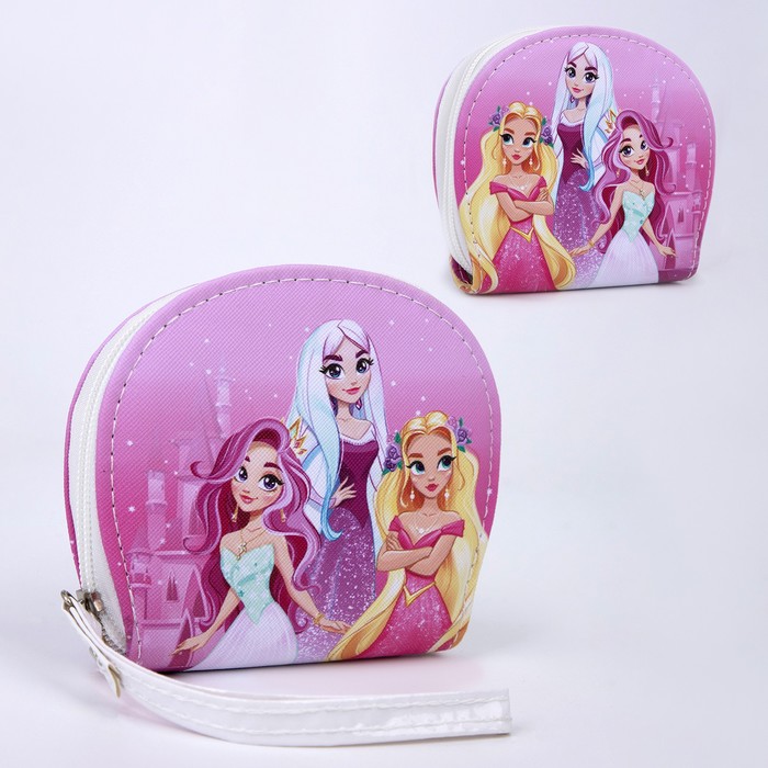 Кошелек детский «Принцессы», 12.5х10.5 см 
Кошелек детский «Принцессы», 12.5х10.5 см