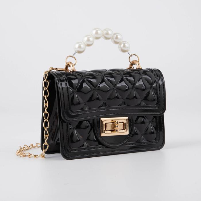 Сумка детская на замке, цвет чёрный
Сумка детская на замке, цвет чёрный