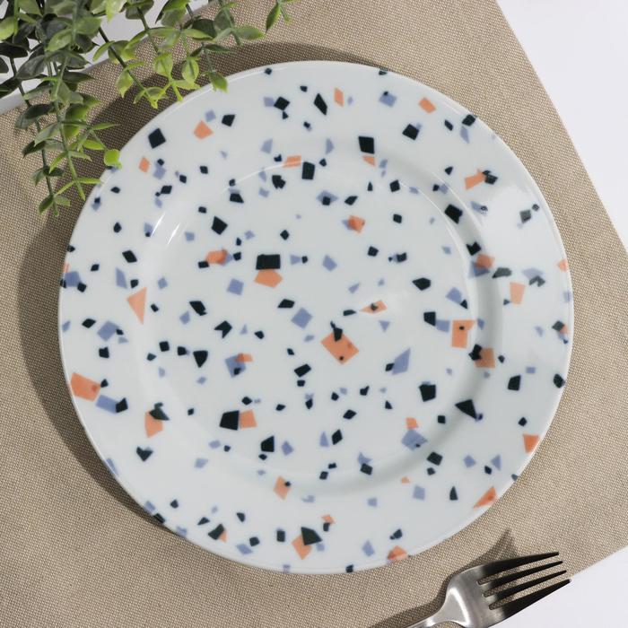 Тарелка мелкая «Камень», d=22,5 см
Тарелка мелкая «Камень», d=22,5 см