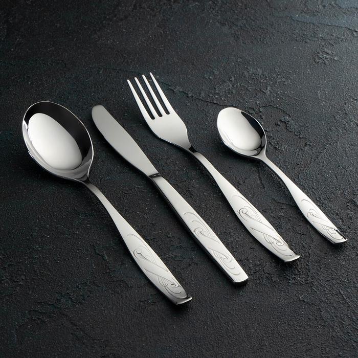 Набор столовый «Лира», (М14), сувенирная коробка, 24 предмета
Набор столовый «Лира», (М14), сувенирная коробка, 24 предмета