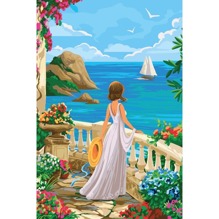 Алмазная мозаика с полным заполнением «Девушка и парус» 20х30 см, на подрамнике
Алмазная мозаика с полным заполнением «Девушка и парус» 20х30 см, на подрамнике