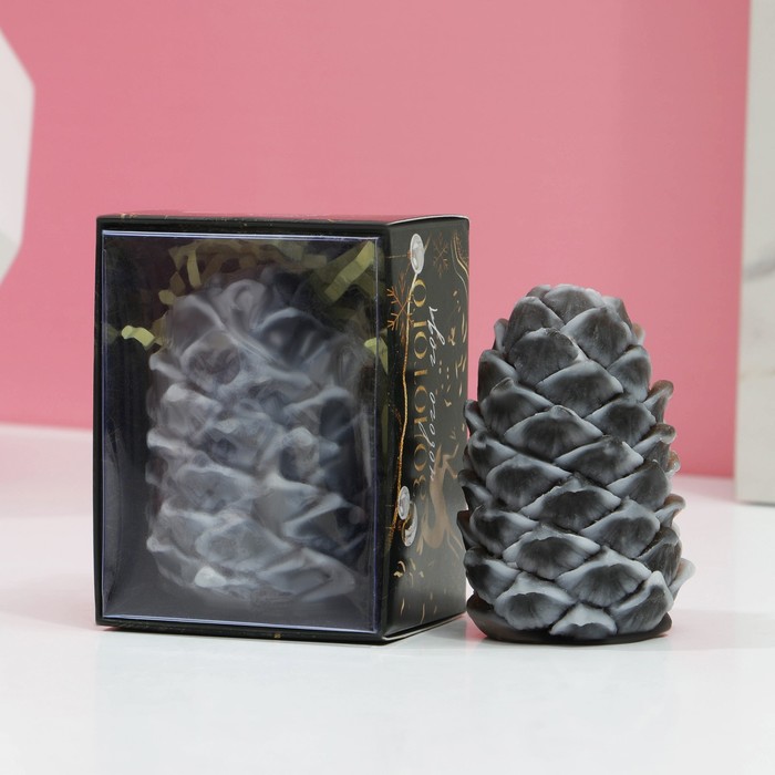 Фигурное мыло ручной работы в форме шишки 80 г, аромат древесно-пряный
Фигурное мыло ручной работы в форме шишки 80 г, аромат древесно-пряный