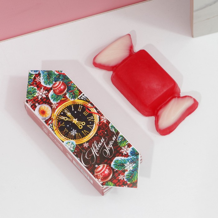 Фигурное мыло ручной работы в форме конфеты 60 г, аромат фруктовый
Фигурное мыло ручной работы в форме конфеты 60 г, аромат фруктовый